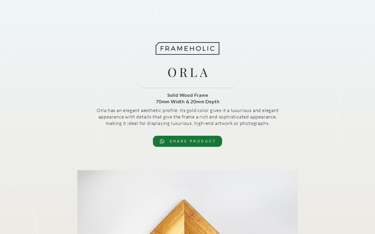 Orla | Frameholic Catalogue